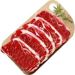 澳洲进口 小牛凯西 原肉整切牛排套餐 100g*10片