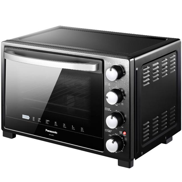 松下（Panasonic） 电烤箱家用多功能32L热风功能H3201覆铝内胆