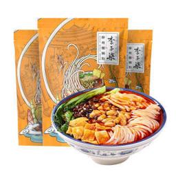 李子柒 广西柳州特产(煮食)袋装 方便速食面粉米线 螺蛳粉 335g*3包 