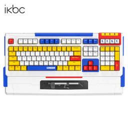 iKBC ikbc高达游戏键盘机械键盘无线键盘cherry轴PBT可选 高达2.0有线+无线2.4G CHERRY红轴
