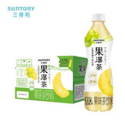 PLUS会员：三得利（SUNTORY） 白葡萄柚子味花茶 500ml*15瓶