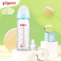 Pigeon 贝亲 婴儿奶瓶奶嘴套装 240ml