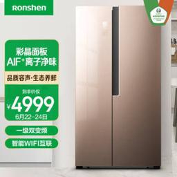 容声（Ronshen） BCD-589WD12HPCA 对开门冰箱 589升