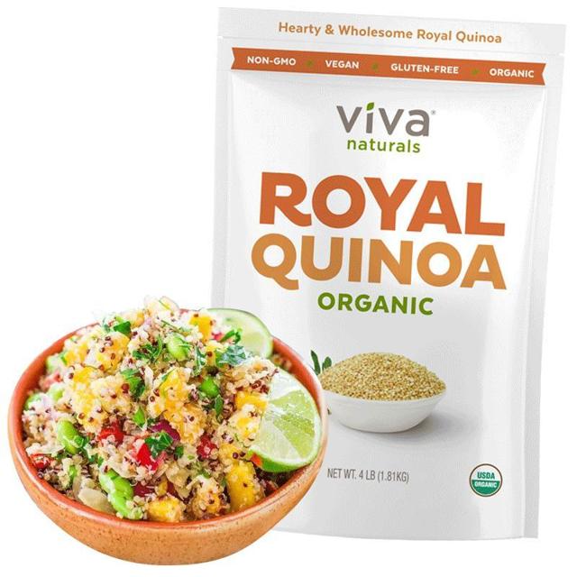 Viva Naturals viva美国原装进口玻利维亚高原有机藜麦米1810g即食代餐五谷杂粮