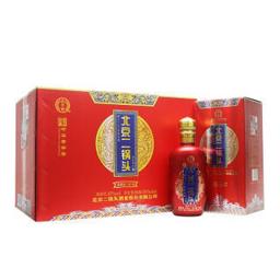 YONGFENG 永丰 北京二锅头 百年红 42度清香型 500ml*6瓶 