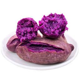 静益乐源 新鲜农家紫薯 中大果2.5斤装