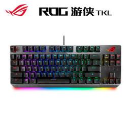 ROG 玩家国度 游侠TKL 机械键盘 有线键盘 游戏键盘 84键 cherry樱桃青轴 RGB背光