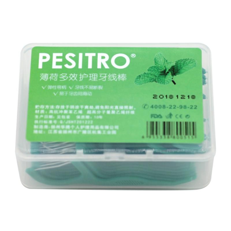 pesitro 佰仕洁 薄荷牙线棒100支/袋×3袋 