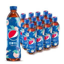 百事（PEPSI） 可乐 Pepsi 太汽系列 白桃乌龙口味 汽水 碳酸饮料整箱 瓶装 500ml*12瓶 百事出品