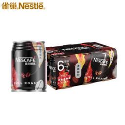雀巢（Nestlé） 即饮咖啡饮料 浓香焙煎口味250ml*6罐