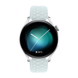 华为（HUAWEI） WATCH 3 智能手表 时尚版 46mm 灰蓝尼龙表带