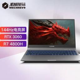 MECHREVO 机械革命 蛟龙5 AMD 15.6英寸游戏笔记本电脑（ R7-4800H、16GB、512GB SSD、RTX3060 144Hz )
