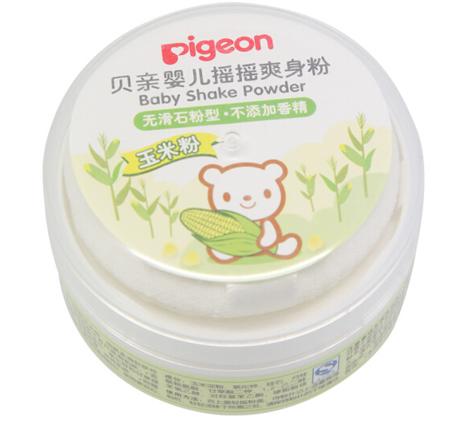 保湿舒缓!pigeon 贝亲 婴儿玉米爽身粉 50g