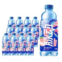 脉动（Mizone） 桃子口味 1L*12瓶 维C果汁水低糖运动饮料 家庭大瓶装
