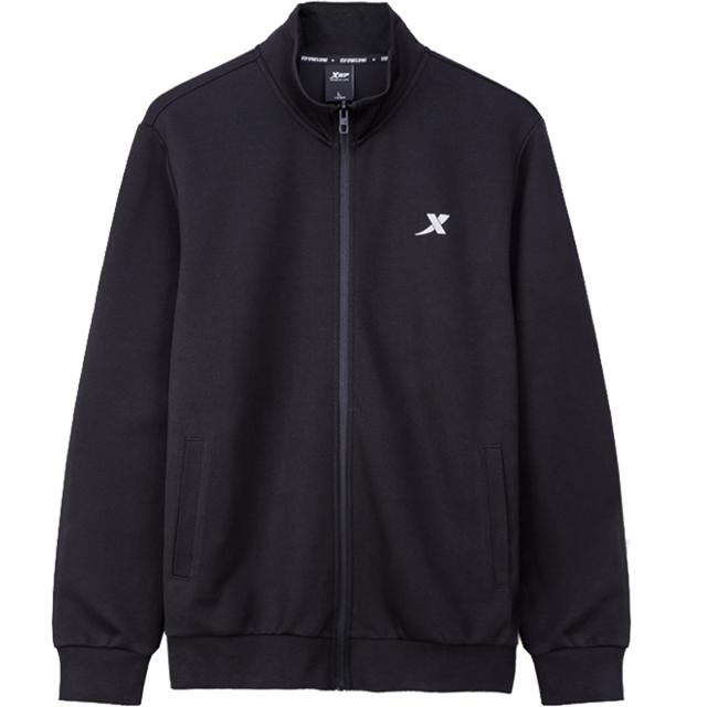 特步（XTEP） 运动外套男2021春夏季新款开衫长袖休闲卫衣春秋款运动服男装