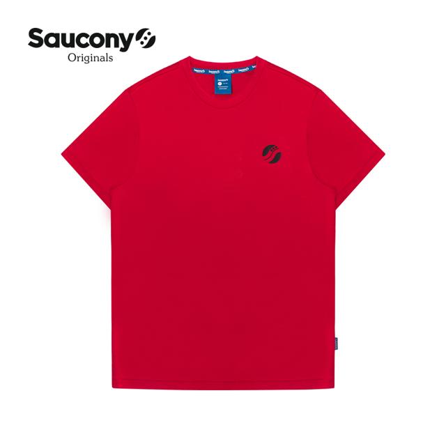 索康尼（saucony） Saucony索康尼2021新款夏季男女同款休闲T恤简约多色情侣款短袖