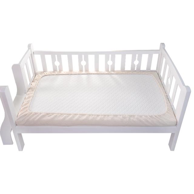乖贝比 婴儿床上用品婴儿床笠纯棉春秋夹棉厚婴儿床单儿童透气床罩
