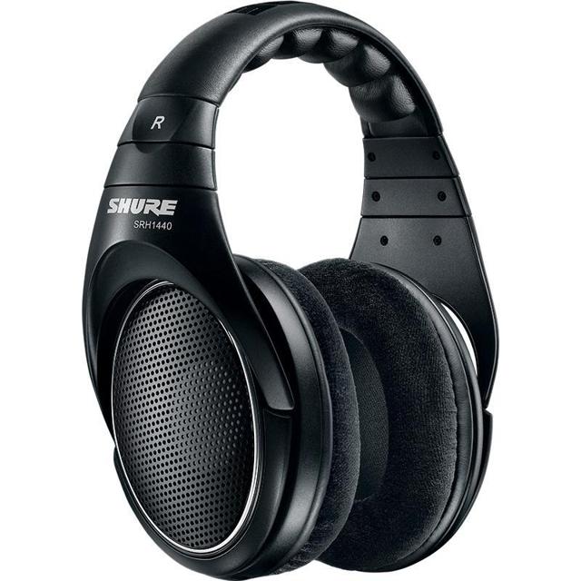 SHURE 舒尔 SRH1440 耳罩式头戴式有线耳机 黑色 3.5mm/6.3mm 