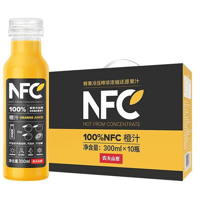农夫山泉 NFC 橙汁10瓶装