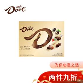Dove 德芙 精心之选 巧克力礼盒装 混合口味 140g