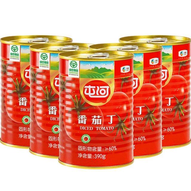 88VIP：屯河 中粮调味酱番茄丁 390g*5罐