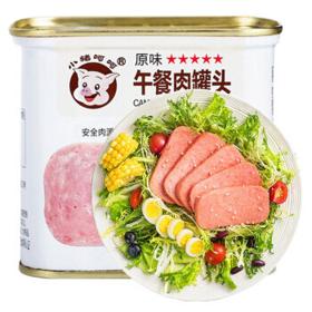 中秋食惠：小猪呵呵 原味午餐肉 340g