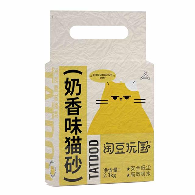 淘豆玩国豆腐混合猫砂6L