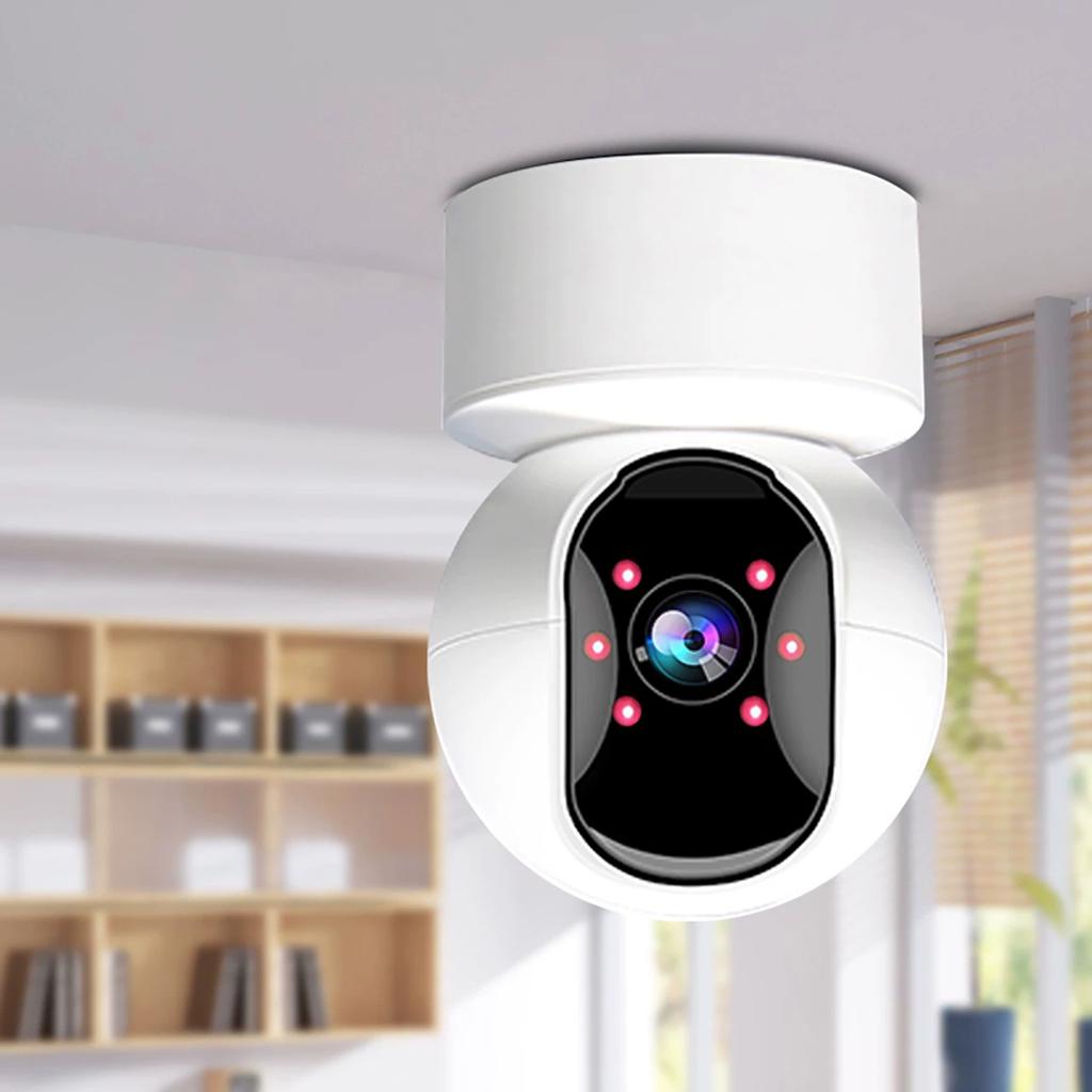 摄像头监控器家用手机远程室内家庭360度
