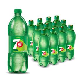 7-Up 七喜 百事可乐七喜 7UP 柠檬味 汽水碳酸饮料 900ml*12瓶 整箱装 百事出品