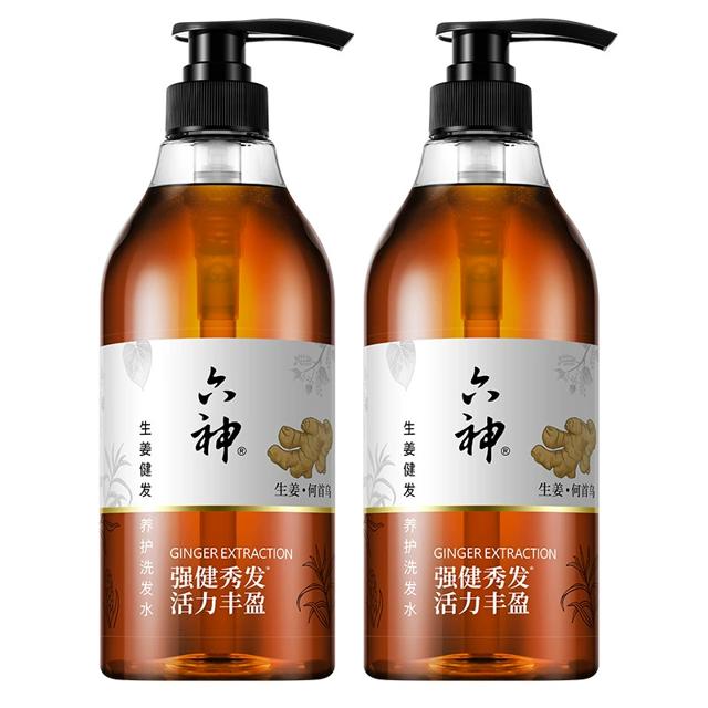 六神生姜洗发水750mlx2瓶