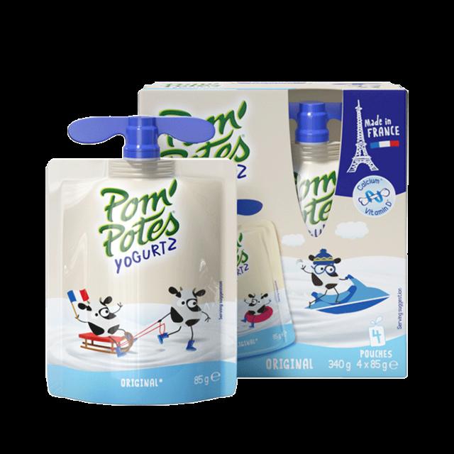 法优乐儿童常温酸奶呀法国原装进口85g*10袋