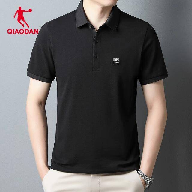 中国乔丹男士短袖款夏季速干t恤polo衫