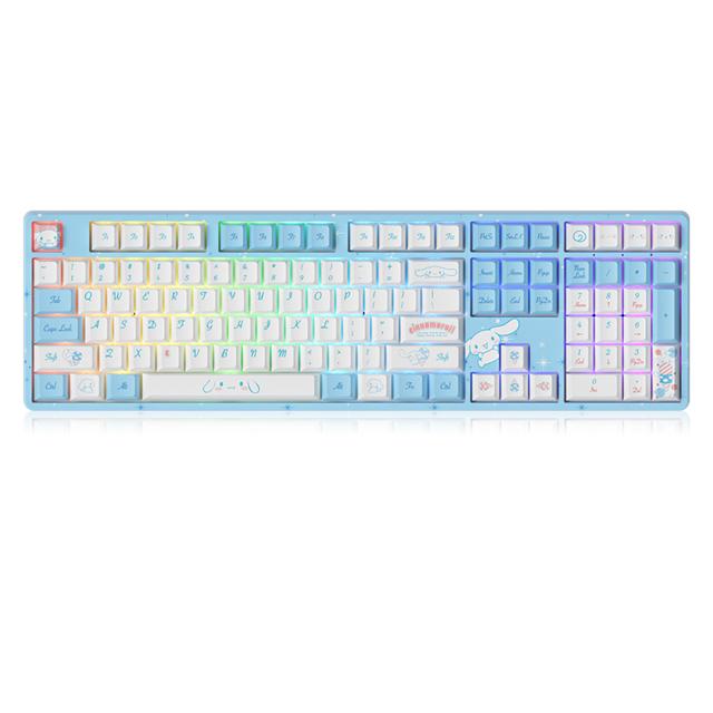 Akko 艾酷 3068B 玉桂狗联名 三模机械键盘 果冻轴 RGB 68键