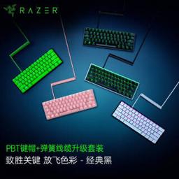 雷蛇（RAZER） PBT键帽 弹簧线升级套装