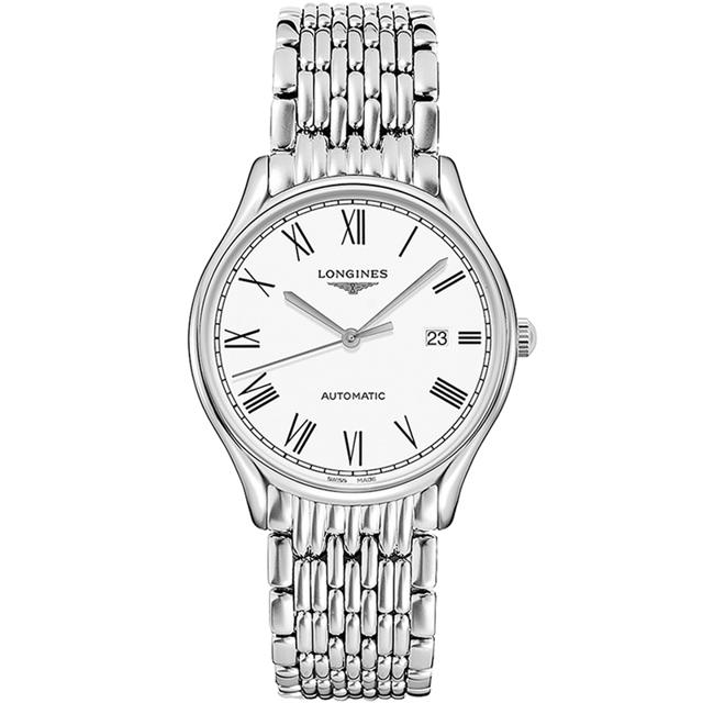 浪琴（LONGINES） Longines浪琴 官方正品律雅系列男士机械表瑞士手表 