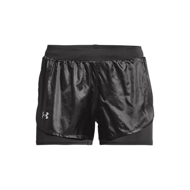 安德玛（UNDER ARMOUR） 官方UA Fly-By 2.0 Lite女子跑步运动二合一短裤1361393