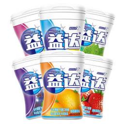 Extra 益达 木糖醇无糖口香糖 今年流行组合 40粒56g*6瓶 