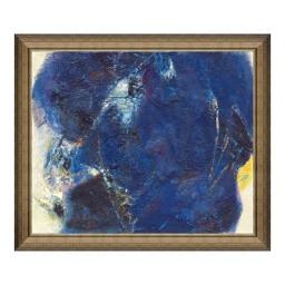 Artron 雅昌 林岗《凝聚》背景墙装饰画挂画 72×61cm 爵士黑 油画布