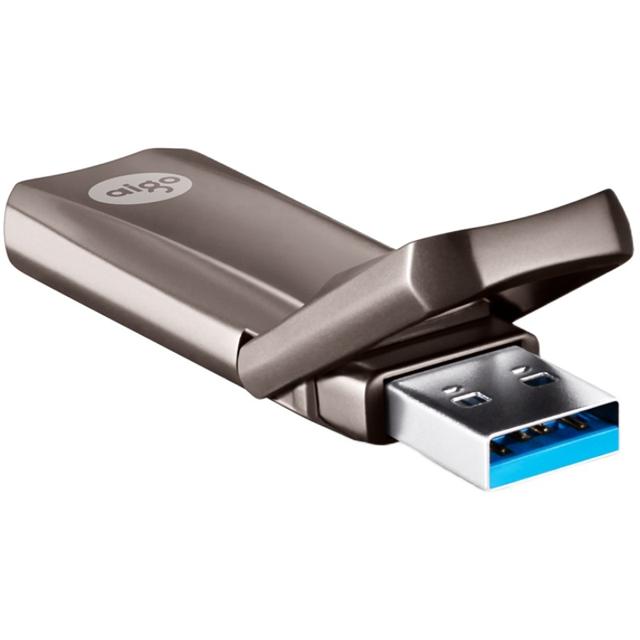 aigo 爱国者 【官方旗舰店】爱国者固态U盘64G 高速USB3.1 SSD闪存盘3.0电脑商务办公金属创意可爱定制优盘64G大容量正版