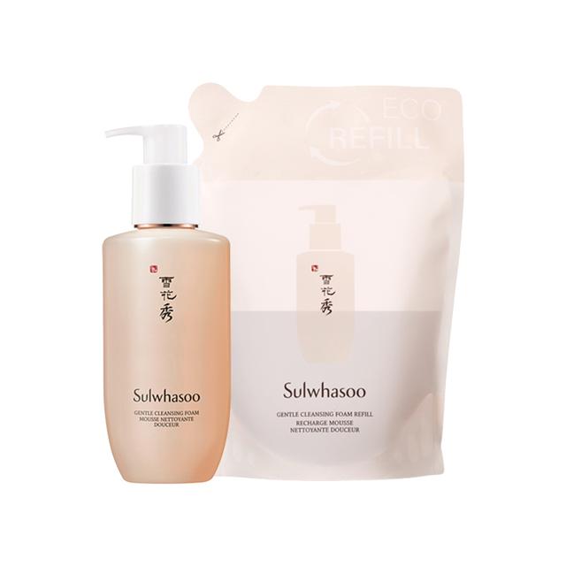 雪花秀（Sulwhasoo） 顺行柔和洁面泡沫套装 400ml 