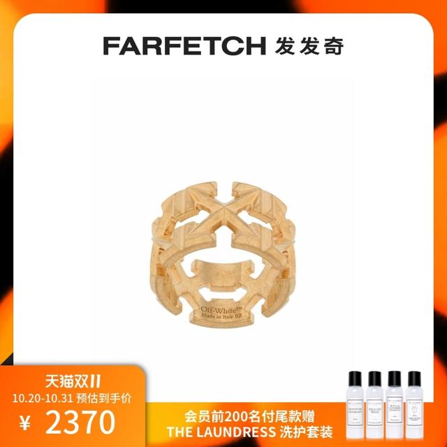 [新品][]Off-White女士Arrows戒指FARFETCH发发奇