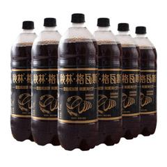 秋林格瓦斯 黑麦芽+俄式大列巴发酵饮料 1.5L*6瓶