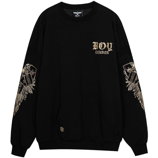 BOY LONDON 伦敦男孩 701202 纸醉金迷烫钻卫衣