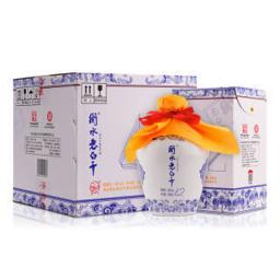衡水老白干 白酒 青花 42度 老白干香型白酒 500ml*4瓶