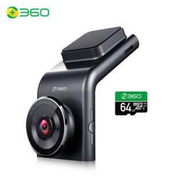 360 G300 隐藏式 行车记录仪 64GB卡
