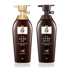 韩国 爱茉莉 棕吕洗发水/护发素 400ml*2瓶 强根固发 防脱滋养 59.6元包邮