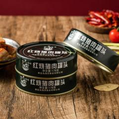 军转民产品 北戴河 红烧猪肉罐头 178g*4罐