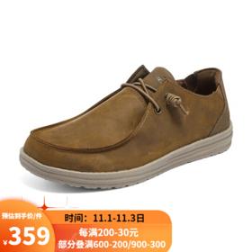 SKECHERS 斯凯奇 210107 男士休闲皮鞋