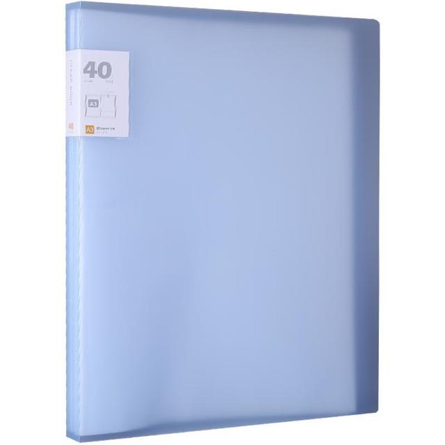 快力文 A3画册海报收纳夹 60页