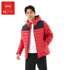 地球科学家 144克90%拒水鹅绒 男中厚款冲锋衣羽绒服